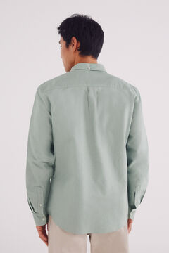 Springfield Camisa oxford verde