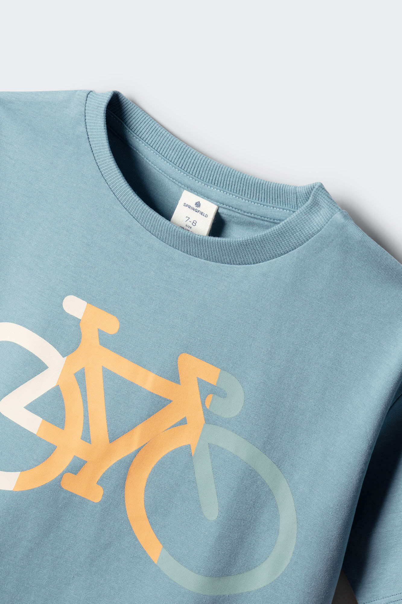 Springfield Kids Playera de ciclismo para ni&ntilde;o azul