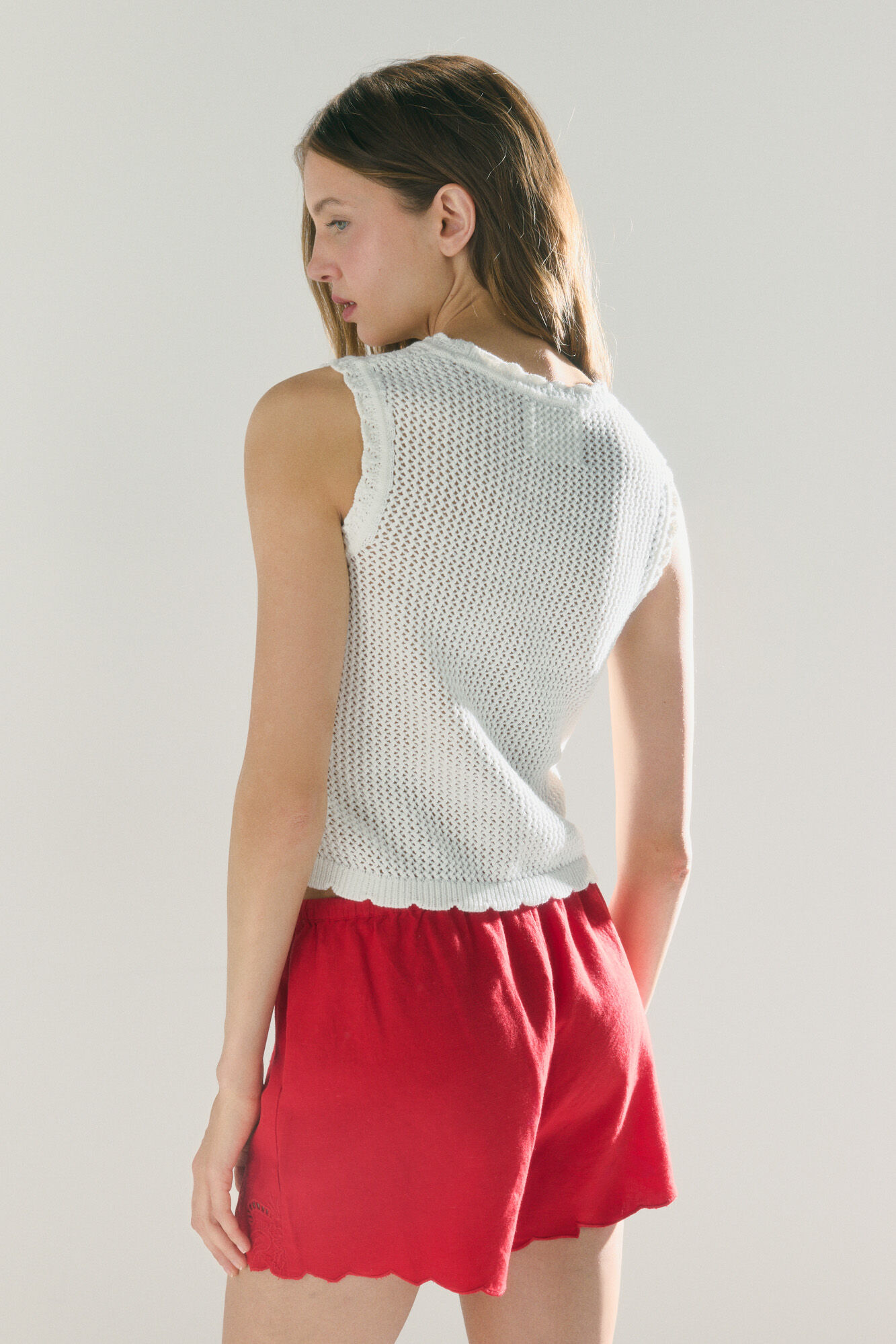 High Spirits Top durazno khaki