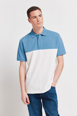 Springfield Polo de corte regular azul