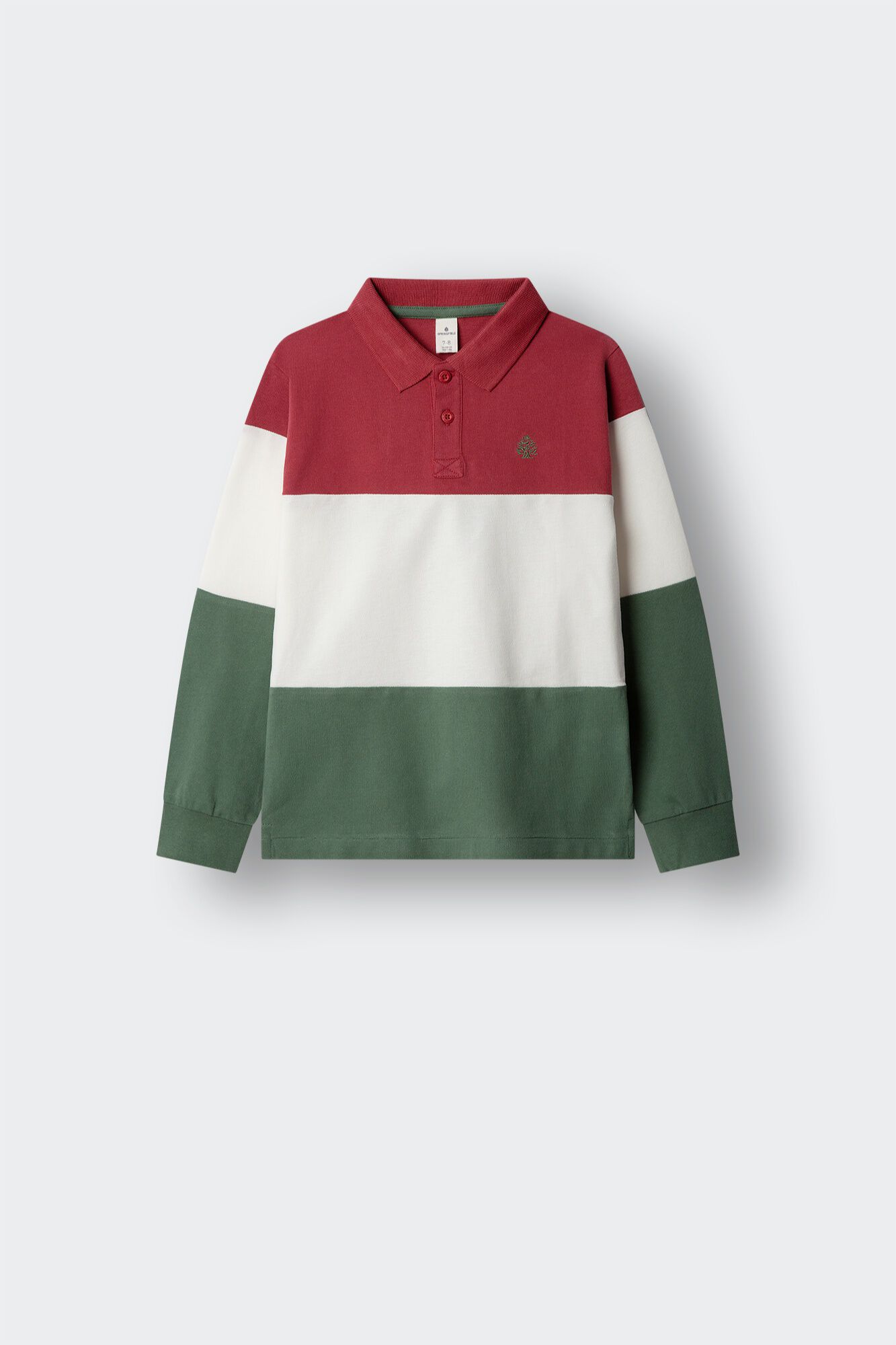 Springfield Kids Polo manga larga cortados y cosidos para ni&ntilde;o