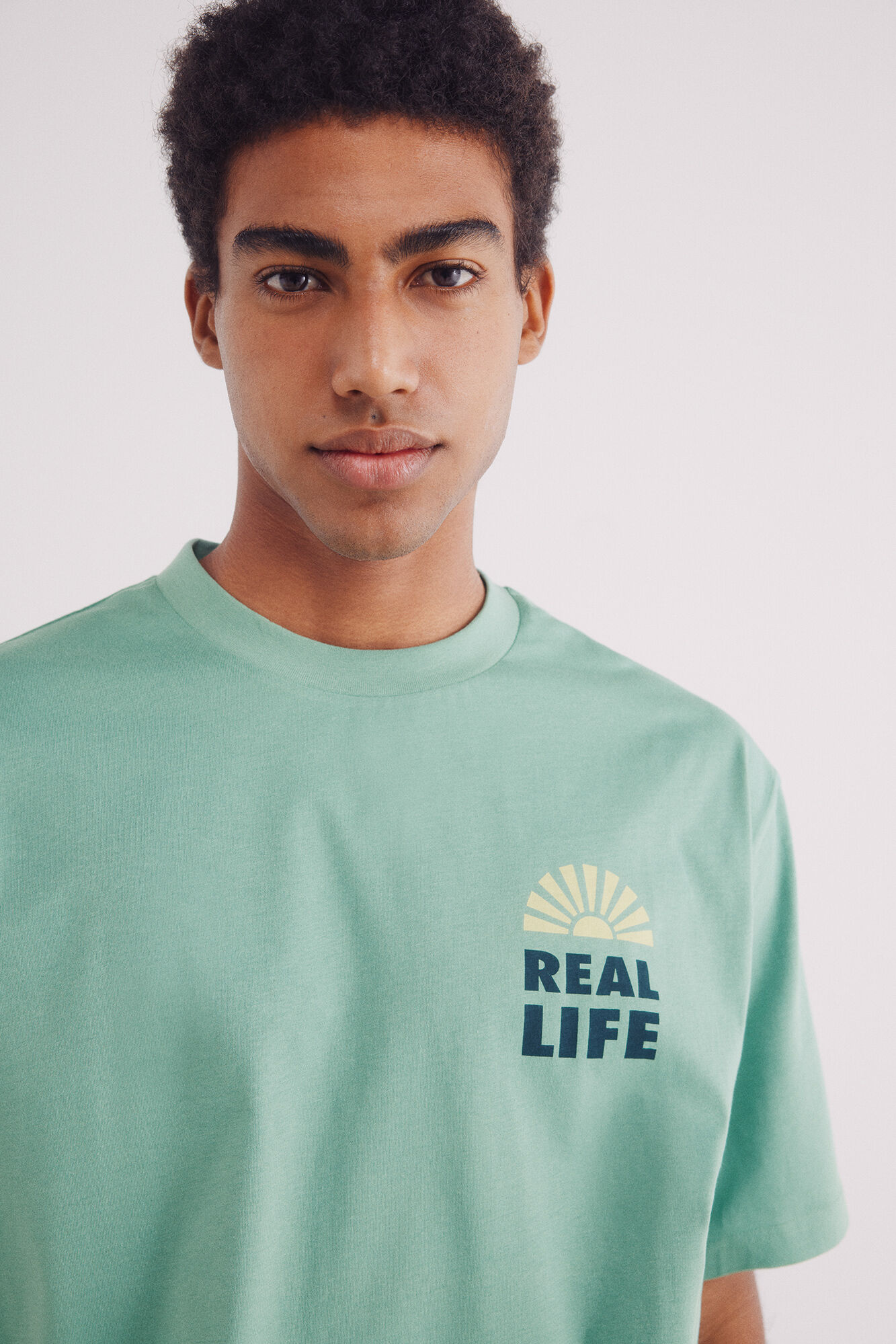 Springfield Camiseta palmeras