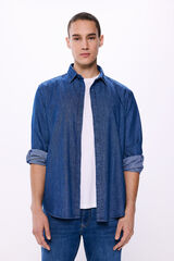 Springfield Camisa vaquera azulado