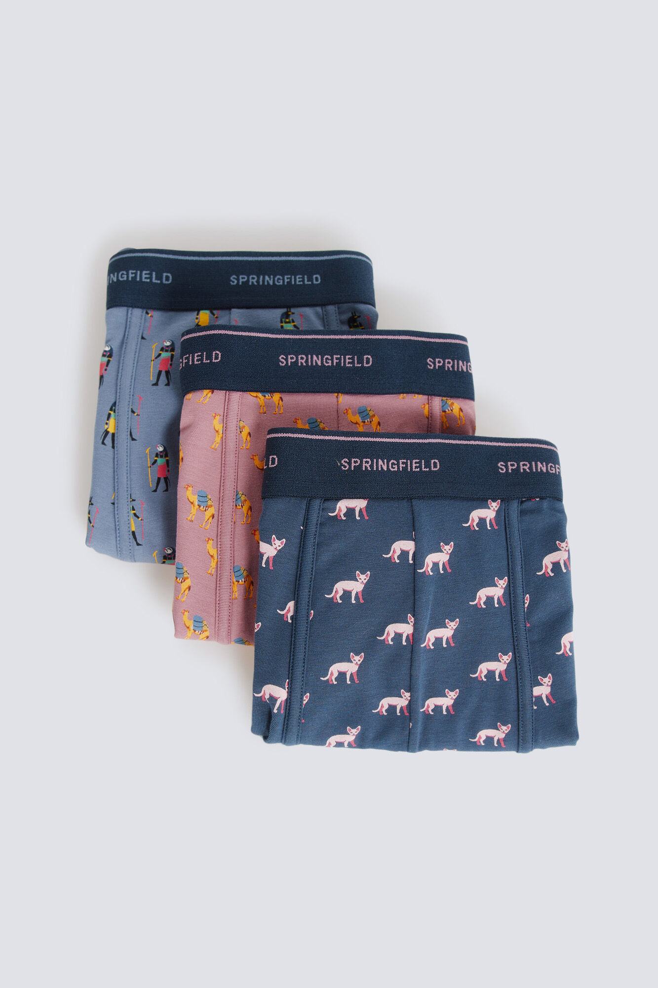 Springfield Pack 3 boxers Egipto