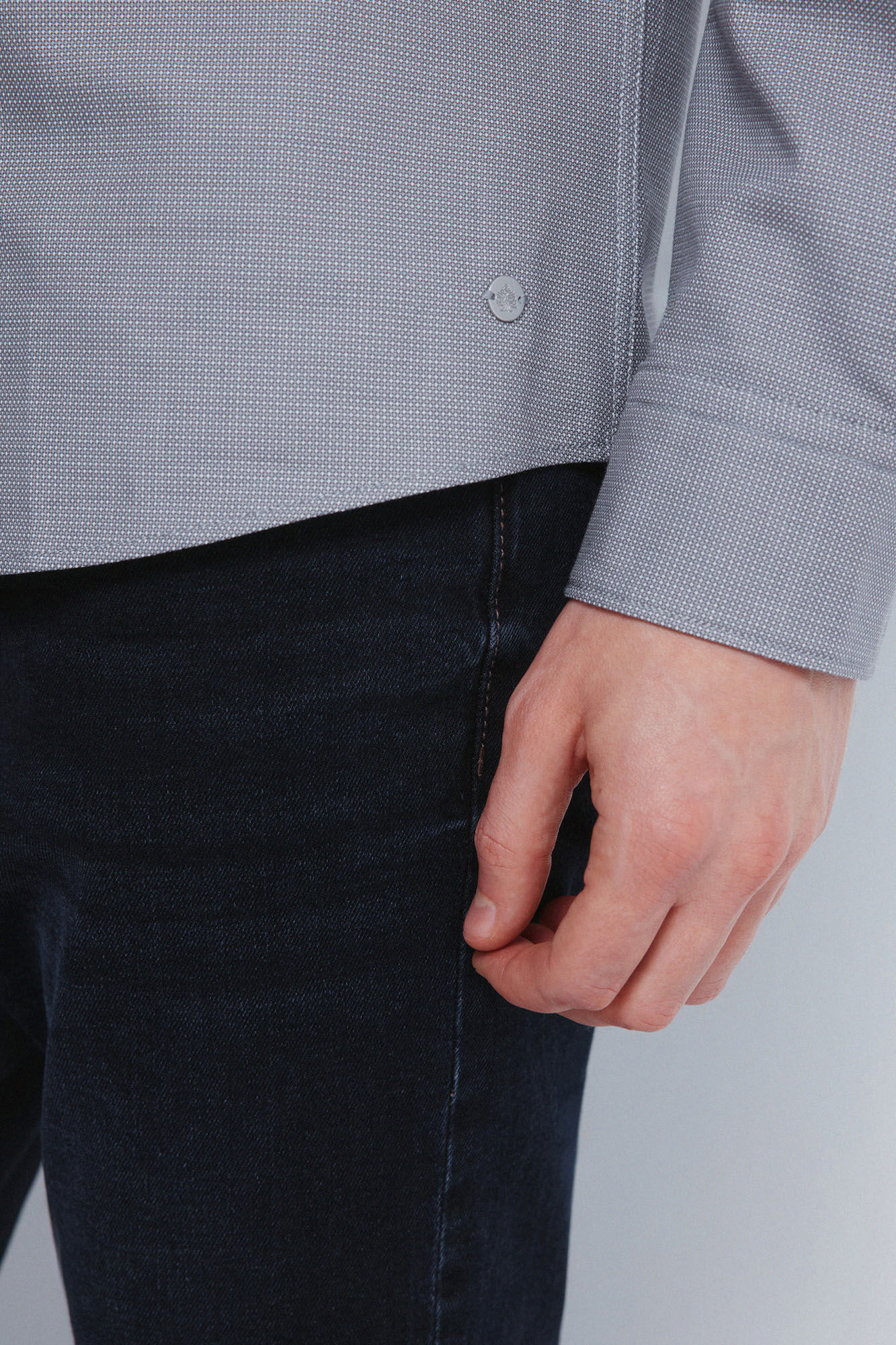 Springfield Playera de popel&iacute;n gris