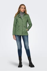 Springfield Parka corta con capucha verde