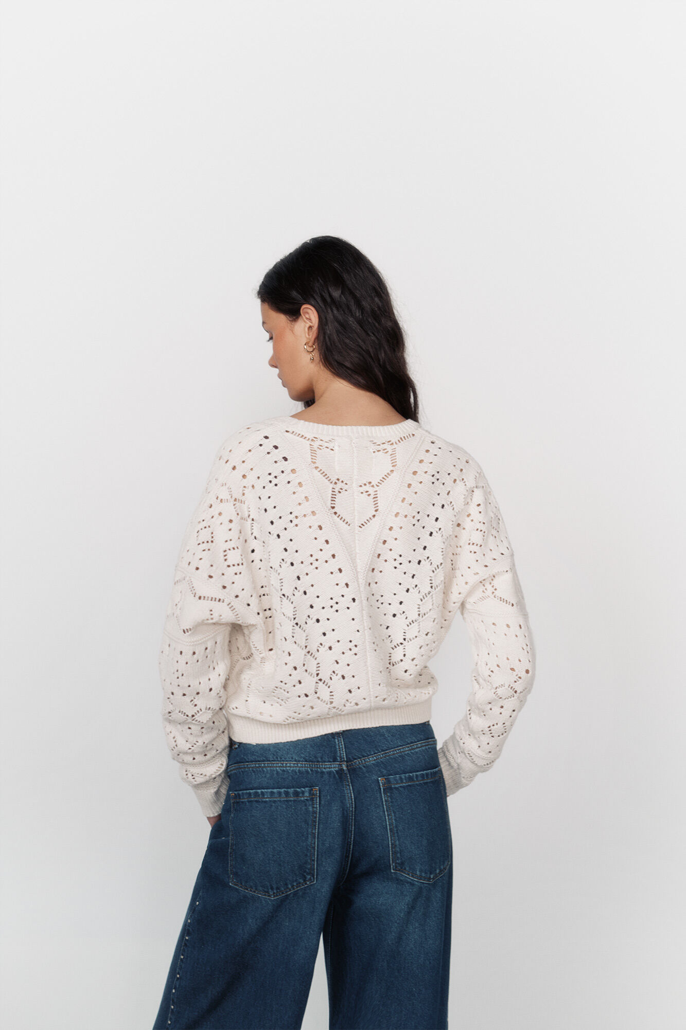 High Spirits Su&eacute;ter Jinglee blanco