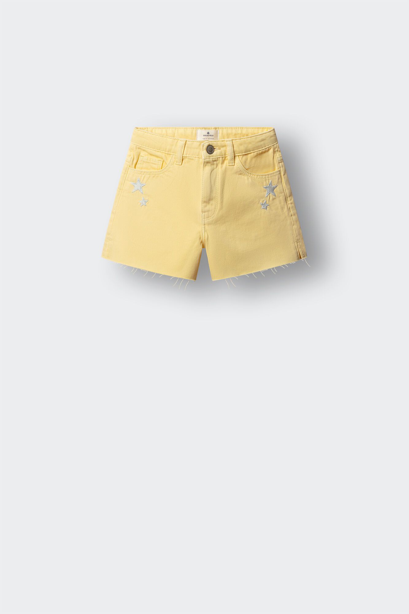 Springfield Kids Short de sarga b&aacute;sico para ni&ntilde;a