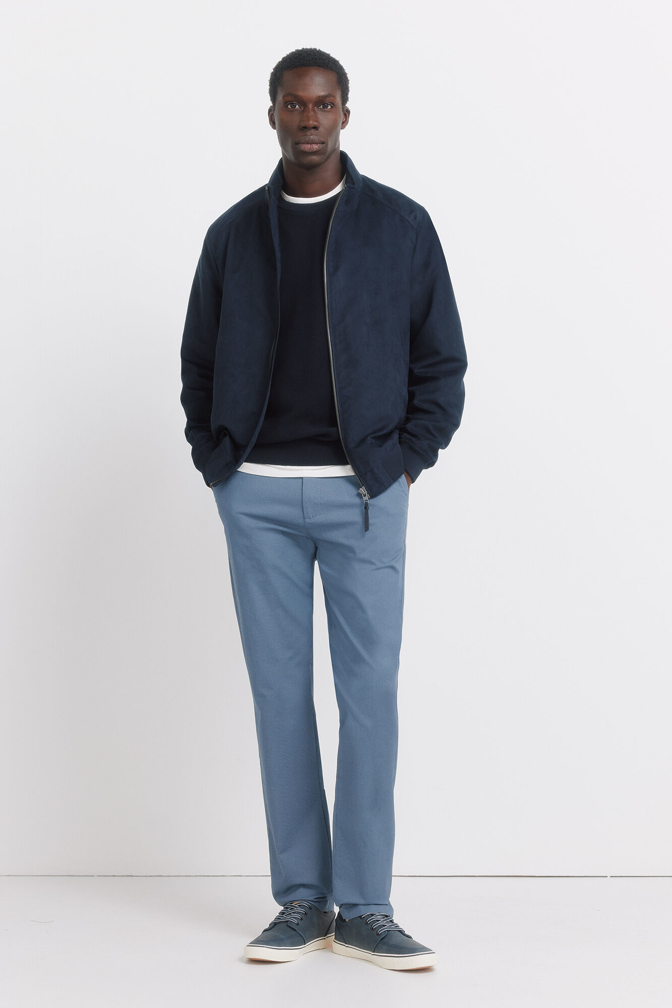 Springfield Pantal&oacute;n microestampado slim fit