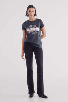 Springfield Playera "Ramones" gris