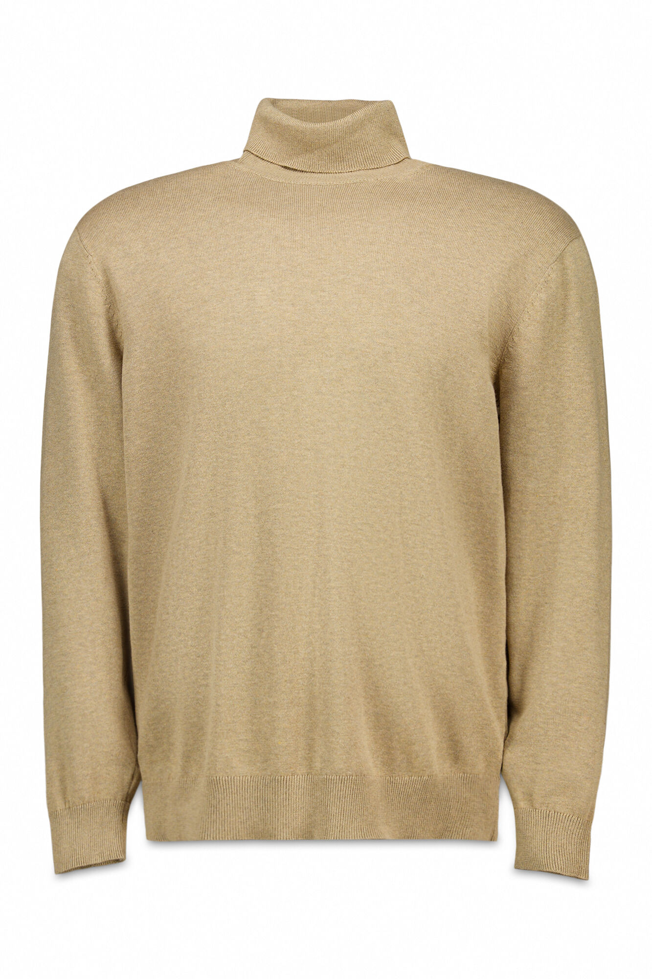 Springfield Jersey b&aacute;sico de cuello alto beige