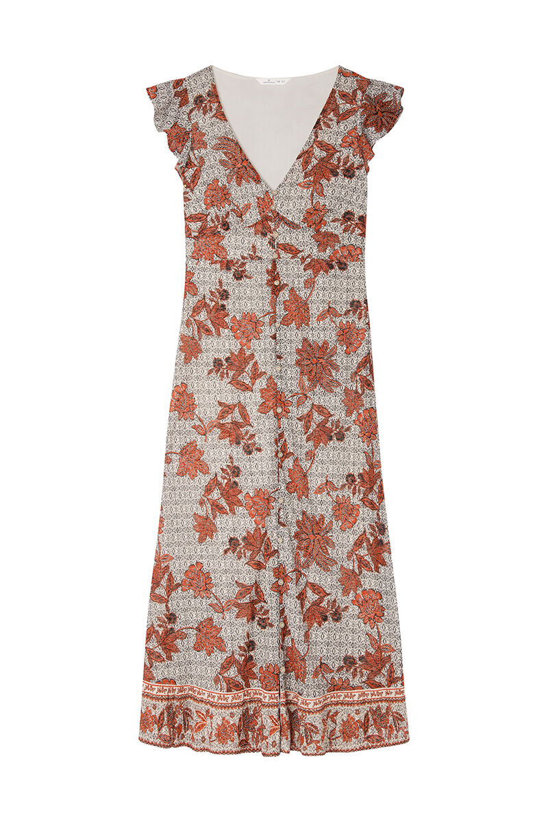 springfield vestidos midi mujer