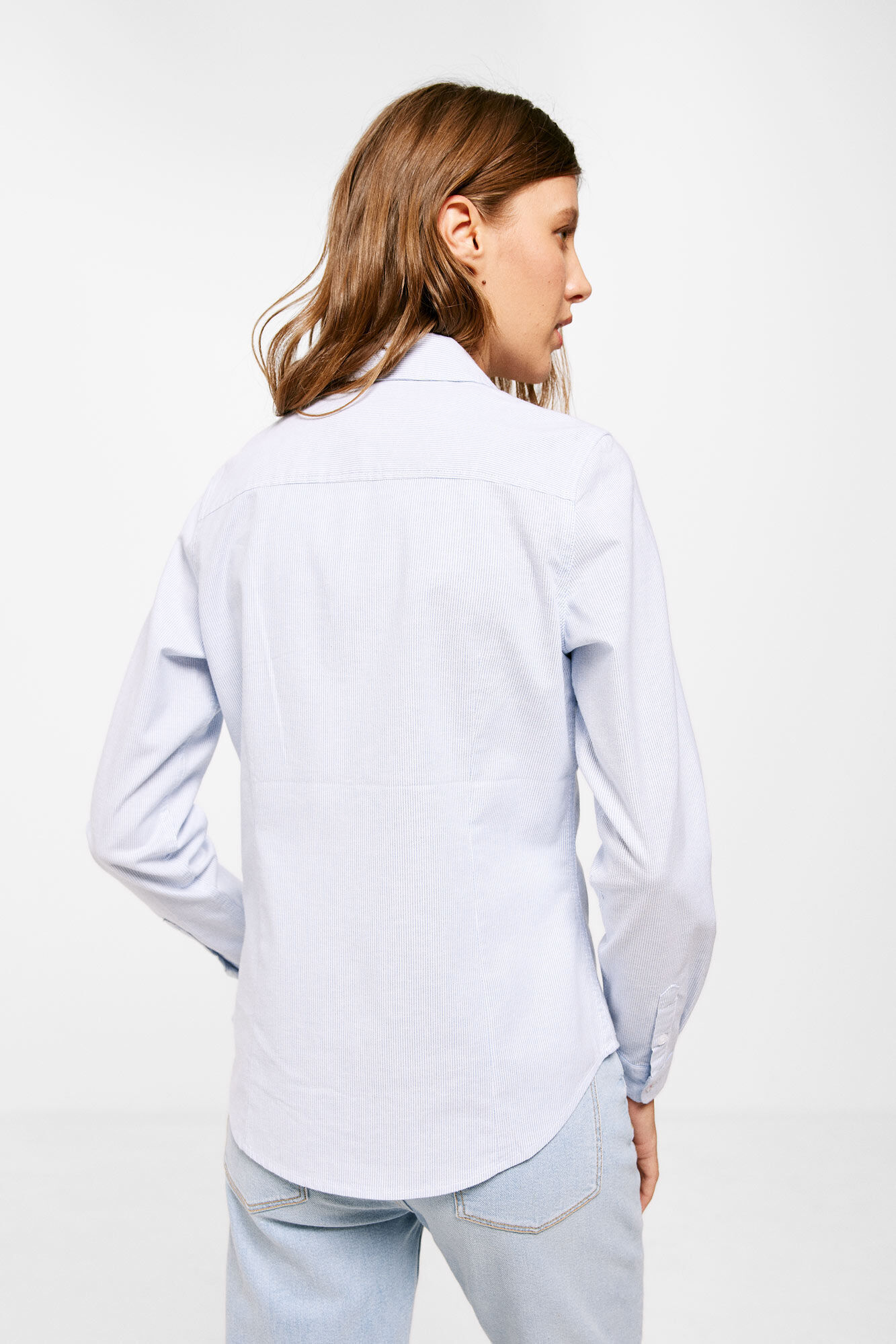 Camisa oxford mujer springfield deals
