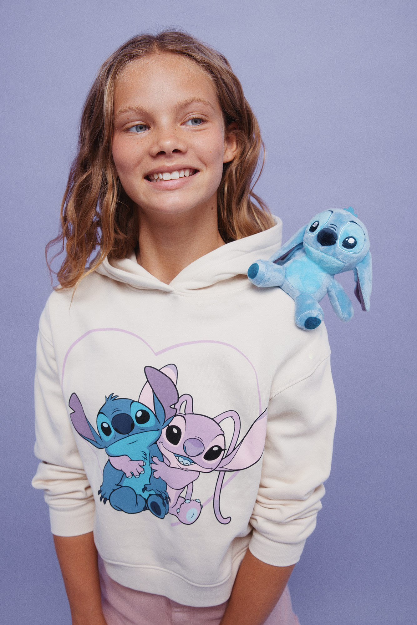 Springfield Kids Sudadera con capucha Lilo & Stitch ni&ntilde;a estampado