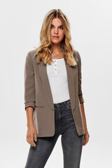 Springfield Blazer manga 3/4 con solapas gris
