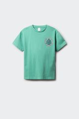 Springfield Kids Playera de manga corta &aacute;rbol c&iacute;rculo ni&ntilde;o caza oscuro
