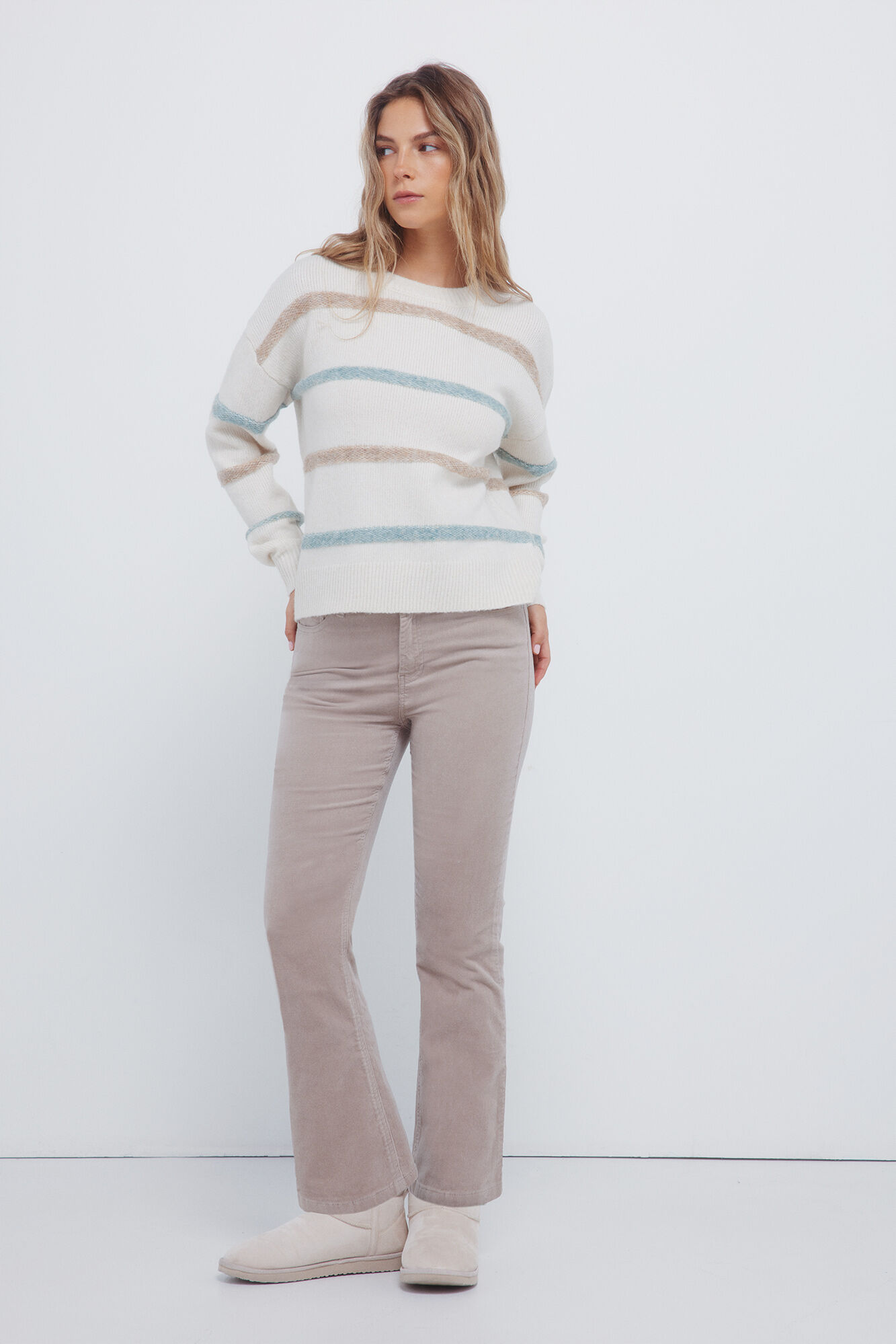 Springfield Pantalones acampanados de pana