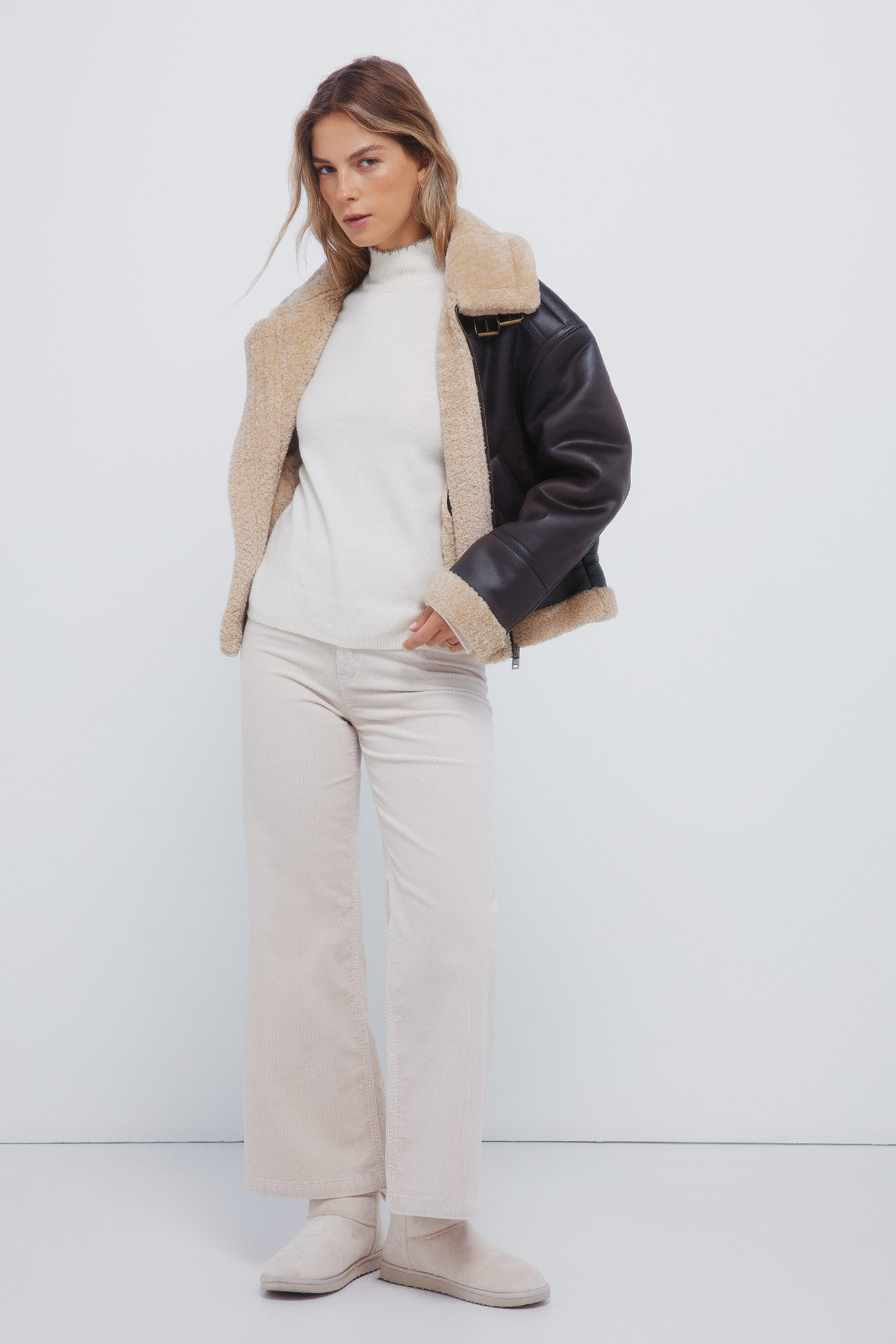 Springfield Su&eacute;ter de tejido nude