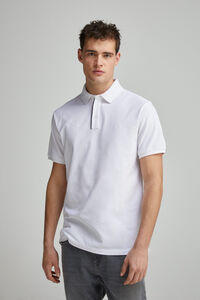 Springfield Polo piqué contraste tapeta slim fit natural