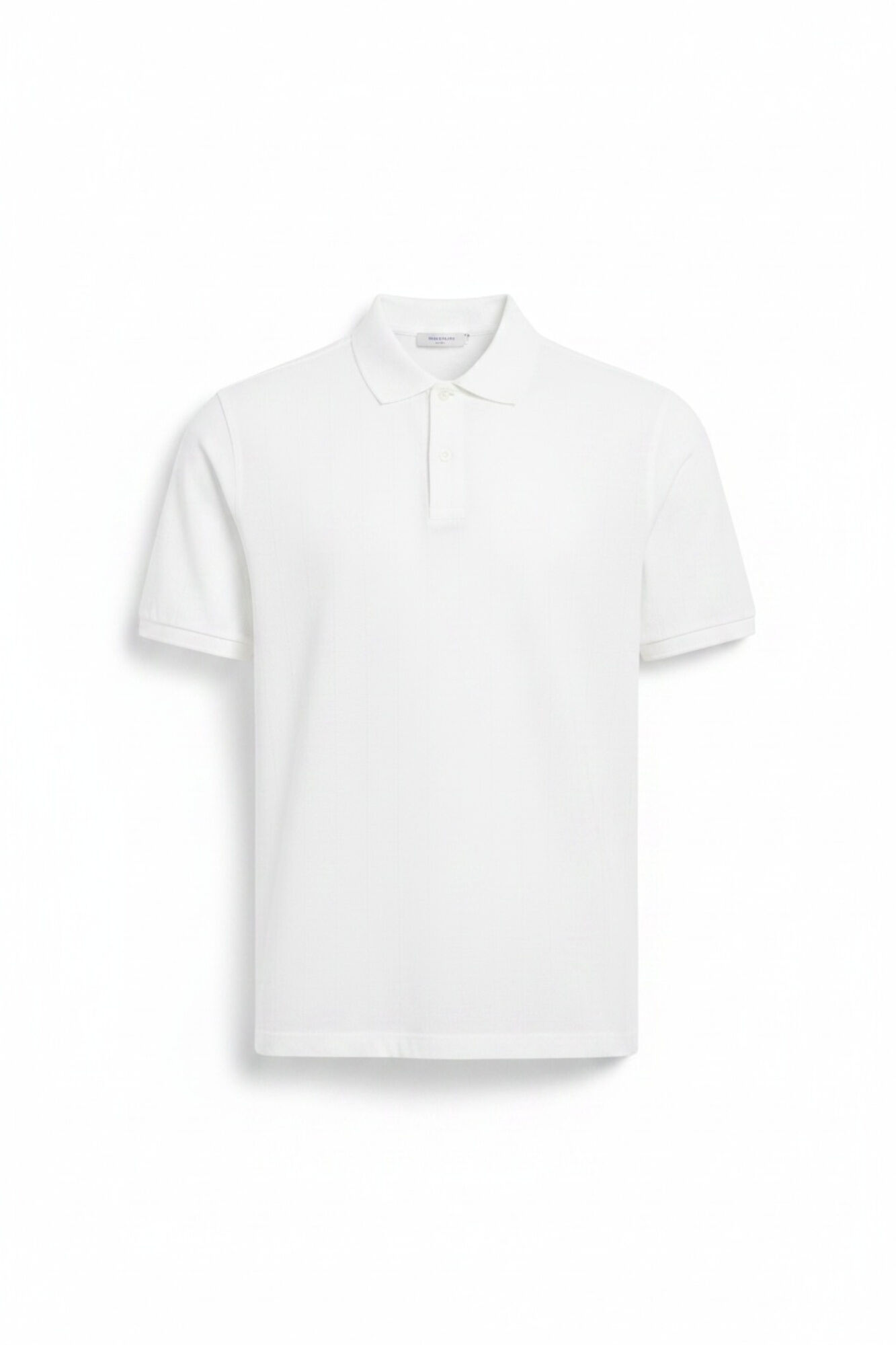 Springfield Polo de estructura regular fit blanco