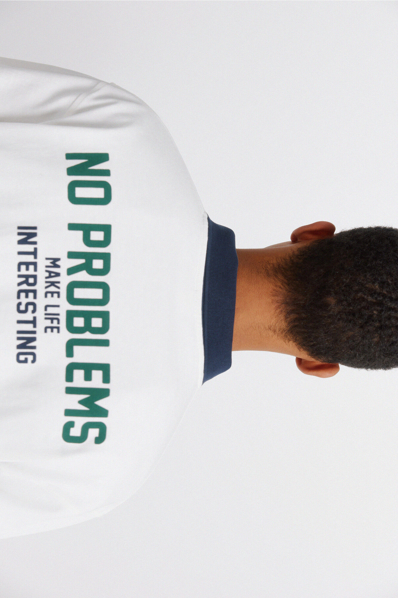 Springfield Playera manga larga doble weekend marfil