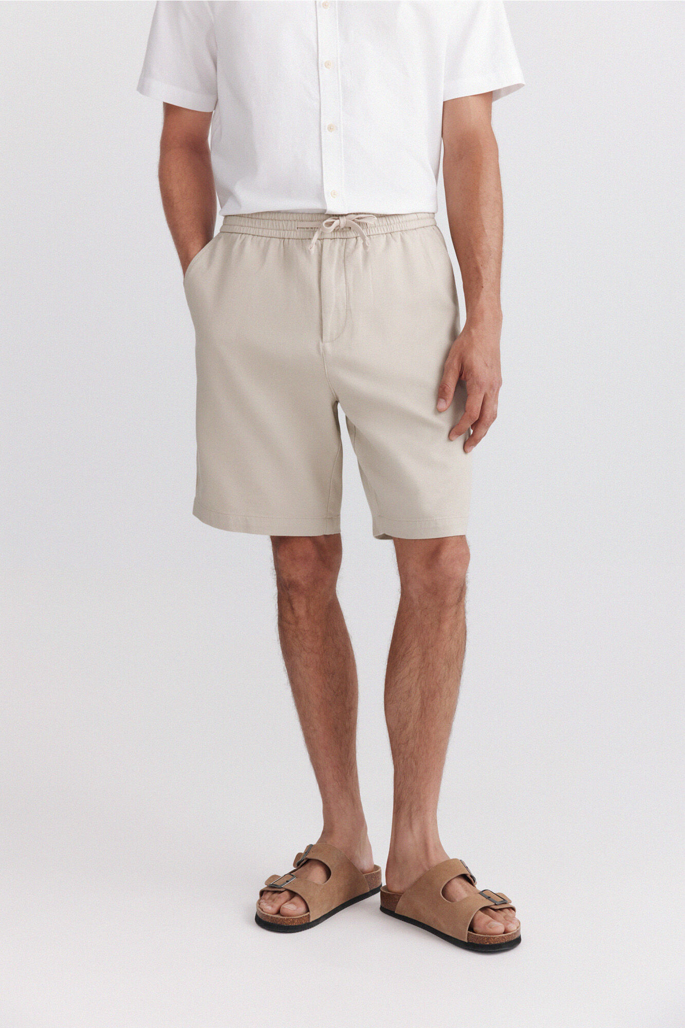 Springfield Bermudas comfort fit caf&eacute;