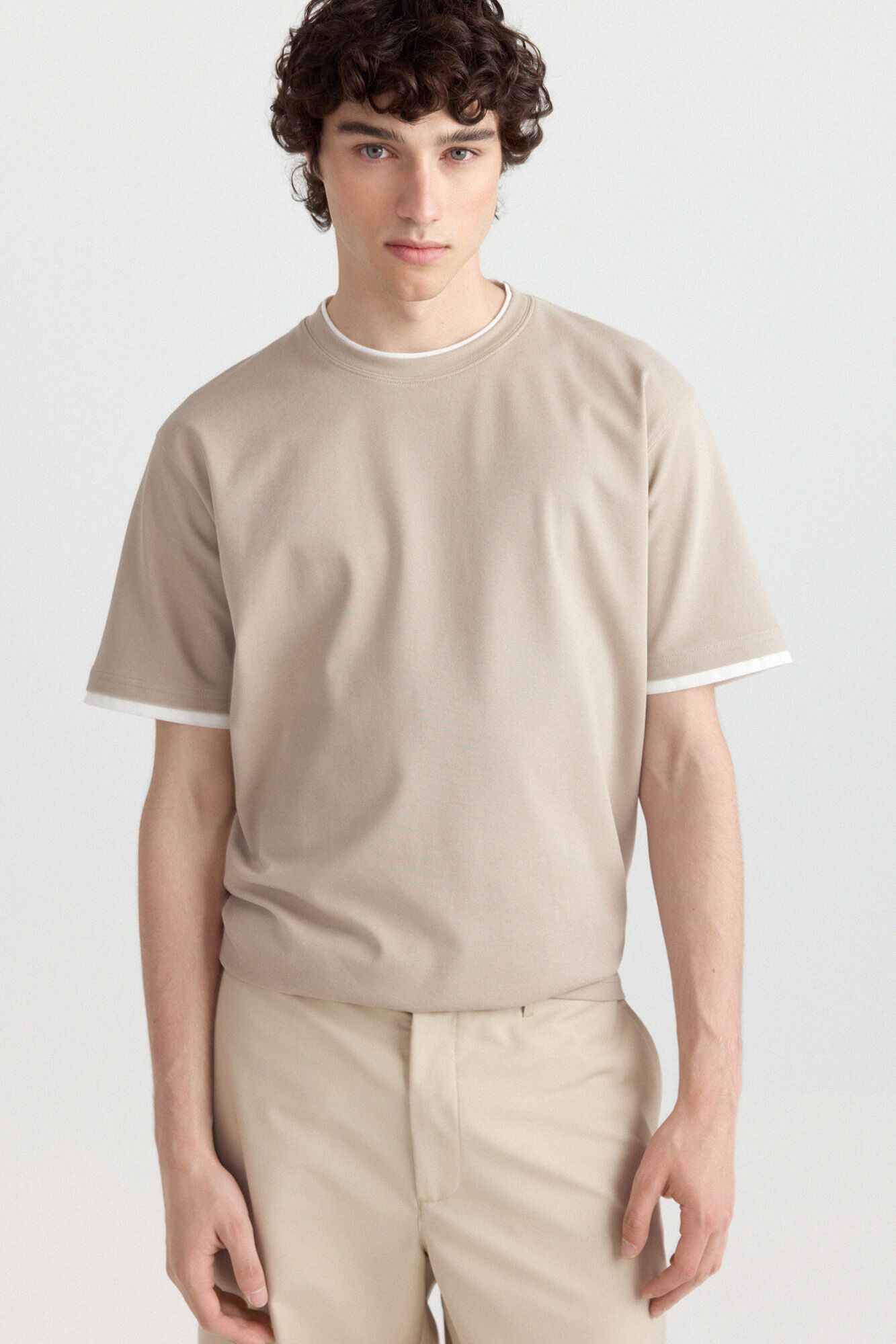 Springfield Playera doble interlock