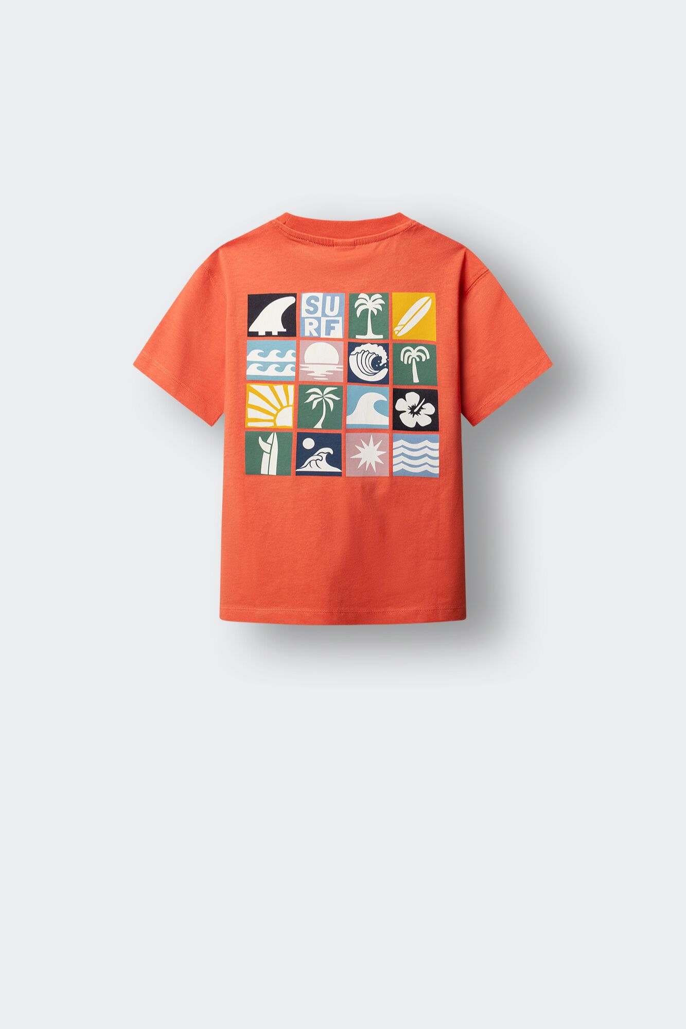 Springfield Kids Playera de manga corta mosaico surf ni&ntilde;o