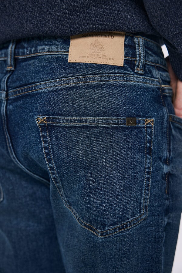 Springfield Vaquero slim fit turquesa