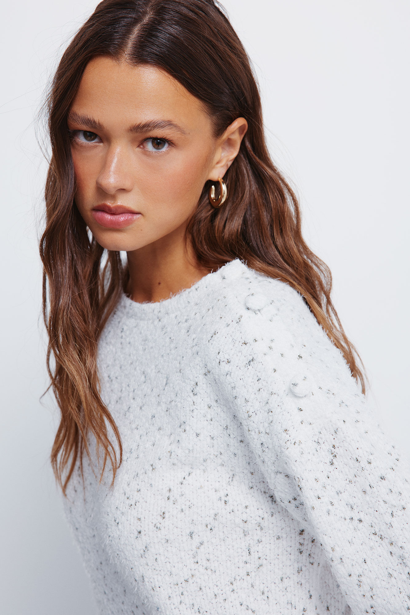 Springfield Jersey chenilla botones hombro