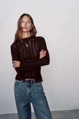 High Spirits Suéter Brune café