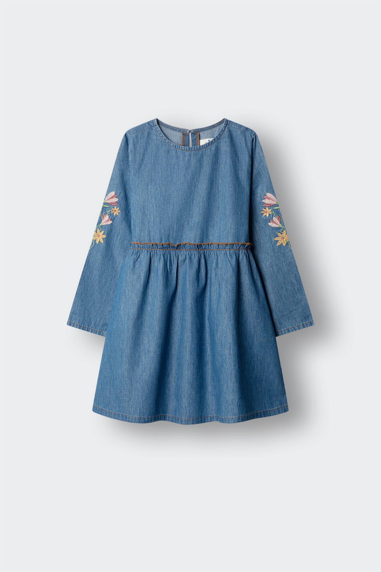 Springfield Kids Vestido denim bordados ni&ntilde;a