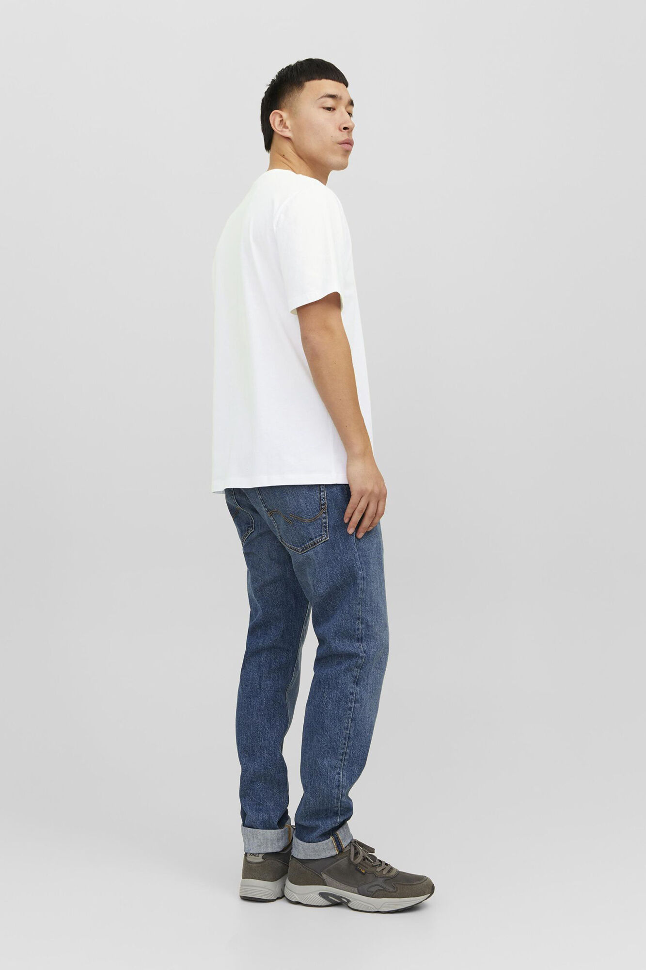 Jack & Jones Playera est&aacute;ndar fit blanco