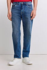 Springfield Jeans lavado medio oscuro slim fit azulado