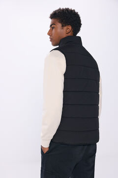 Springfield Chaleco acolchado negro