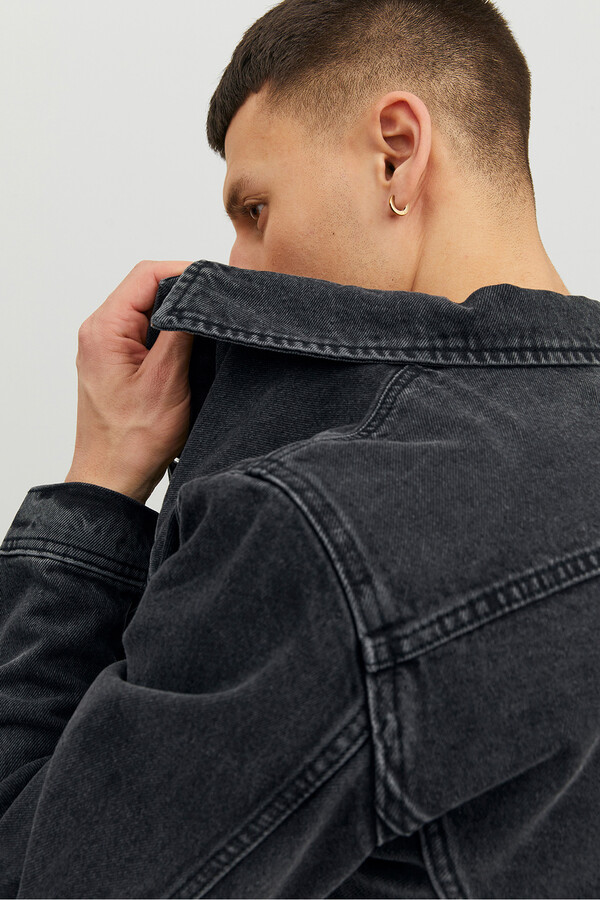Jack & Jones Cazadora denim negro
