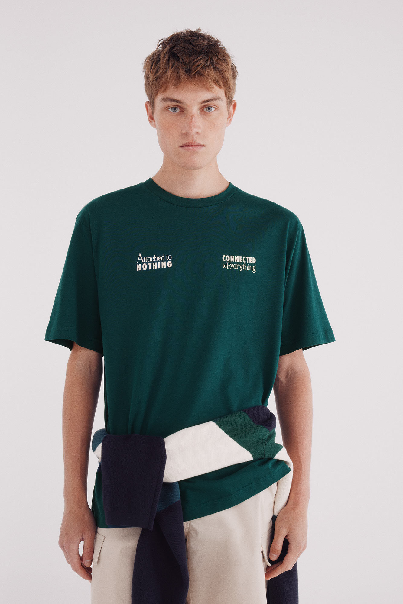 Springfield Camiseta connected verde