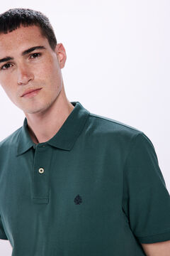 Springfield Polo piqué basico regular fit verde