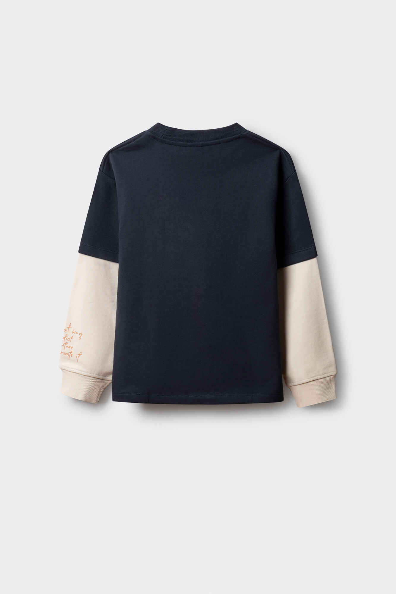 Springfield Kids Sudadera doble capa ni&ntilde;o azul