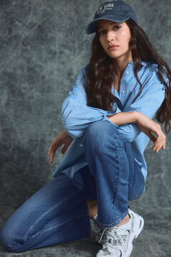 Springfield Jeans Vintage Straight azul