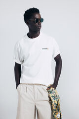 Springfield Camiseta keep growing marfil
