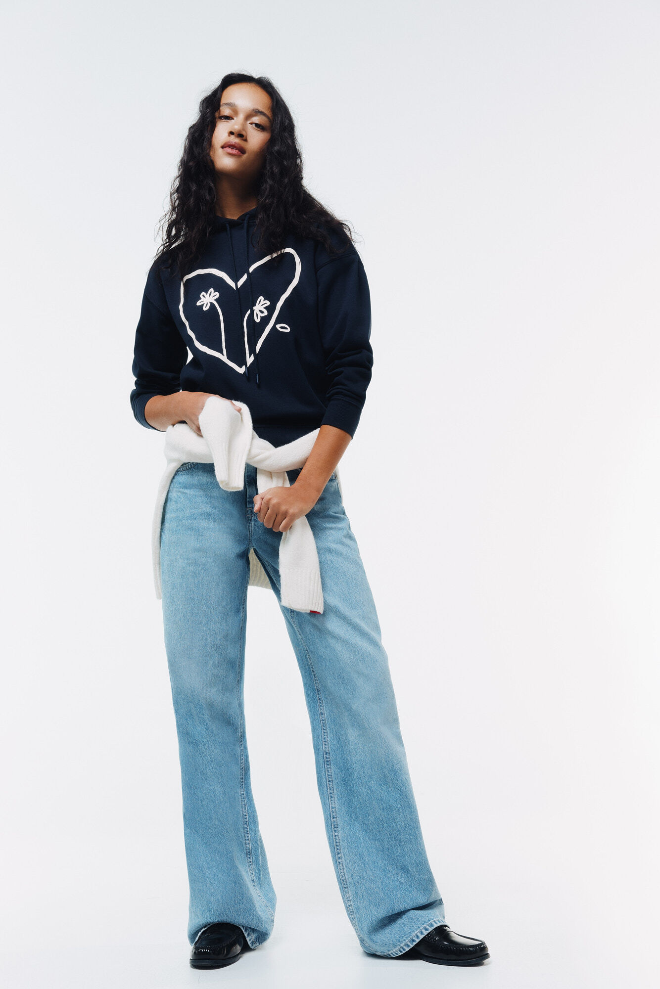 Springfield Sudadera dos flores