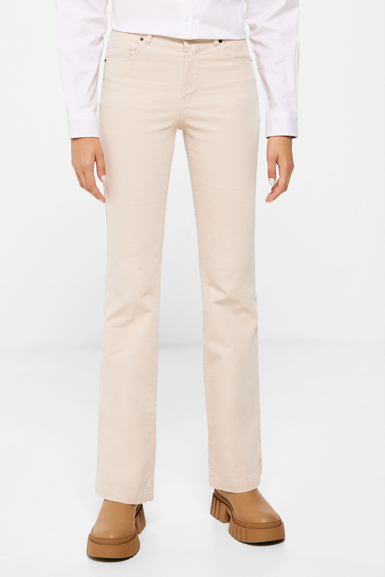 Pantalon Pana Color Pantalones de mujer Springfield MX
