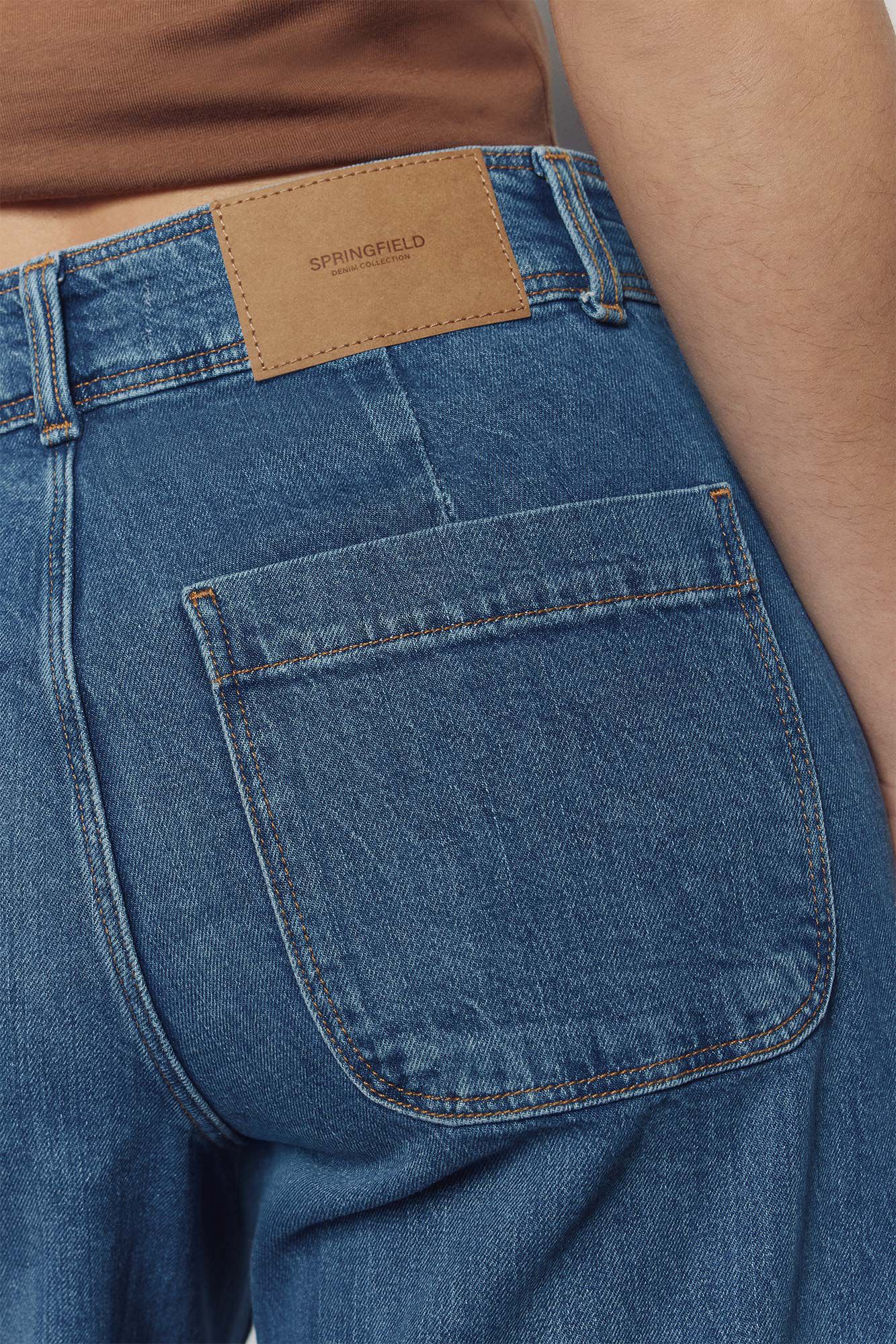 Springfield Jeans Sailor tobilleros azul