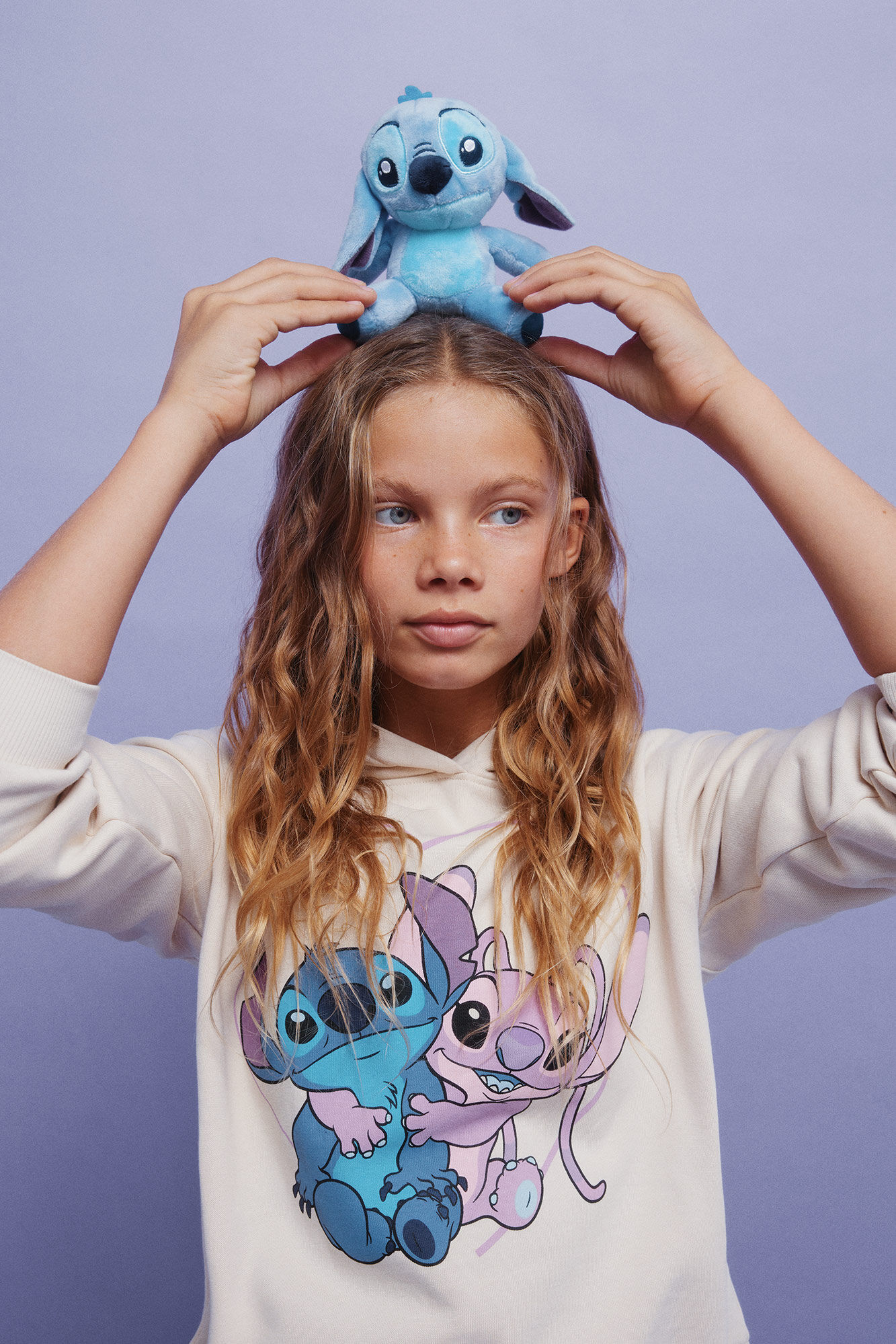 Springfield Kids Sudadera con capucha Lilo & Stitch ni&ntilde;a