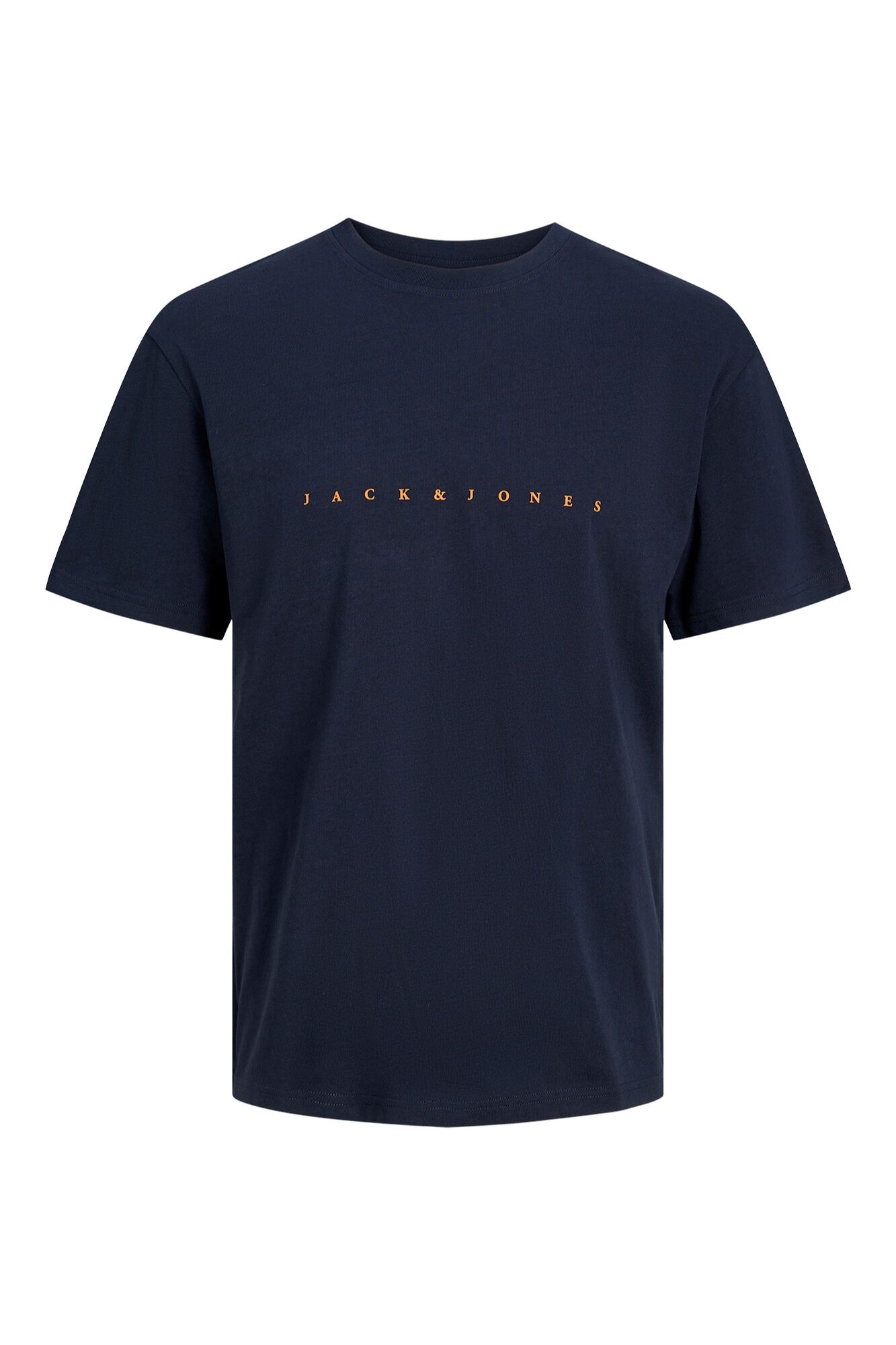Jack & Jones Playera relaxed de manga corta marino