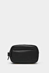 Springfield Neceser casual efecto piel negro