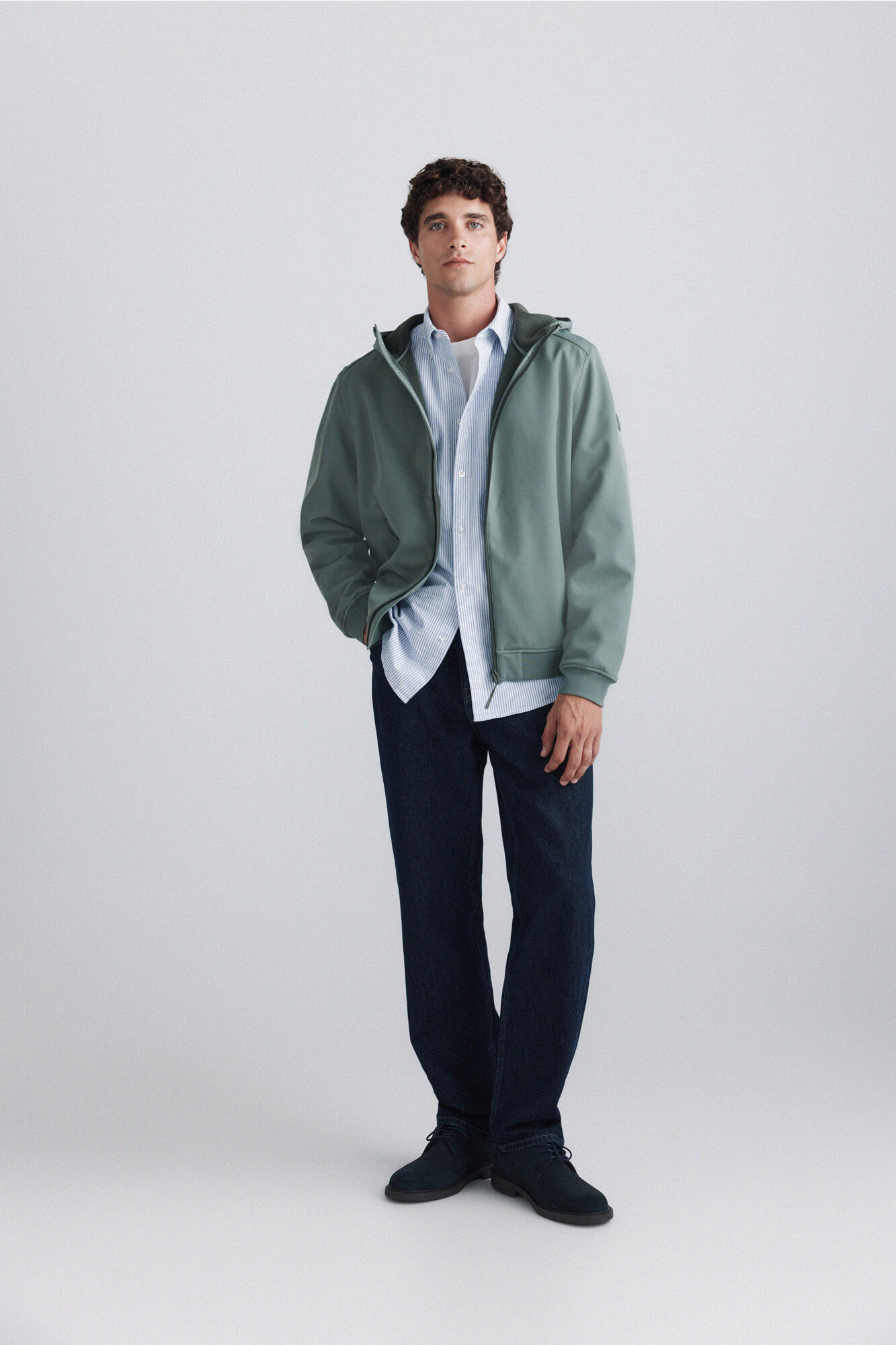 Springfield Chamarra softshell con capucha