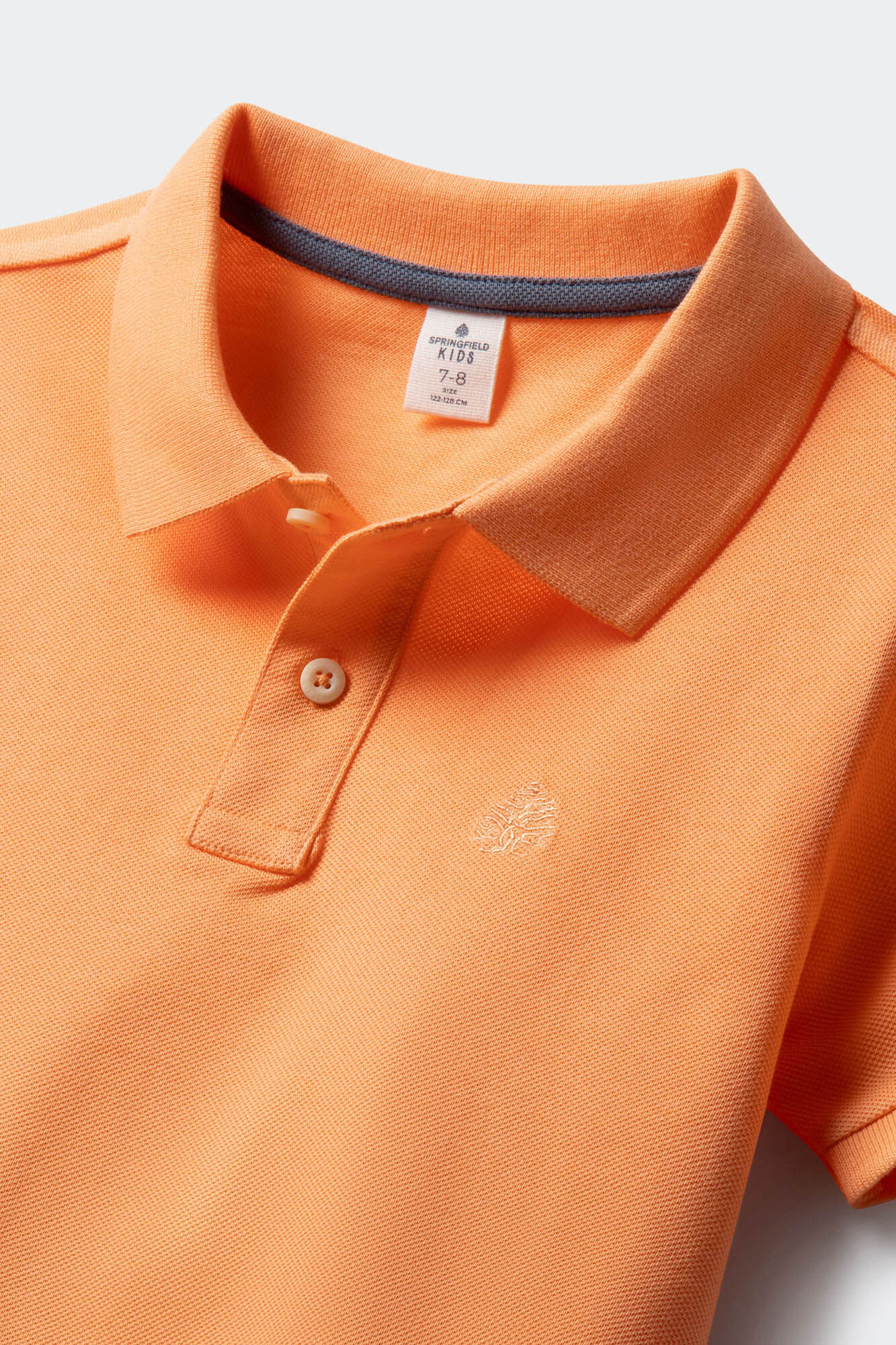 Springfield Kids Polo basico ni&ntilde;o naranja