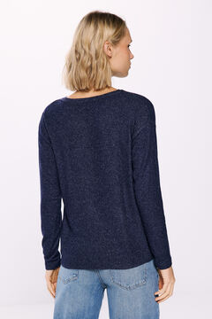 Springfield Playera cuello perkins azul
